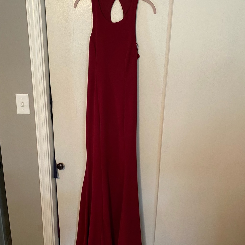 Formal Maroon Mermaid Dress